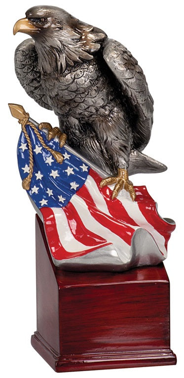 Eagle and Flag on Resin Base II