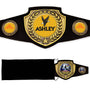 Antique Gold Championship Shield Award Belt