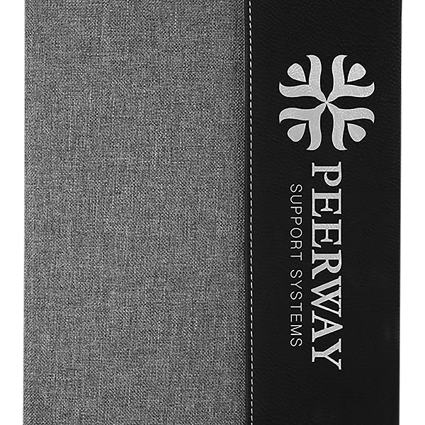 Leatherette Canvas Portfolios