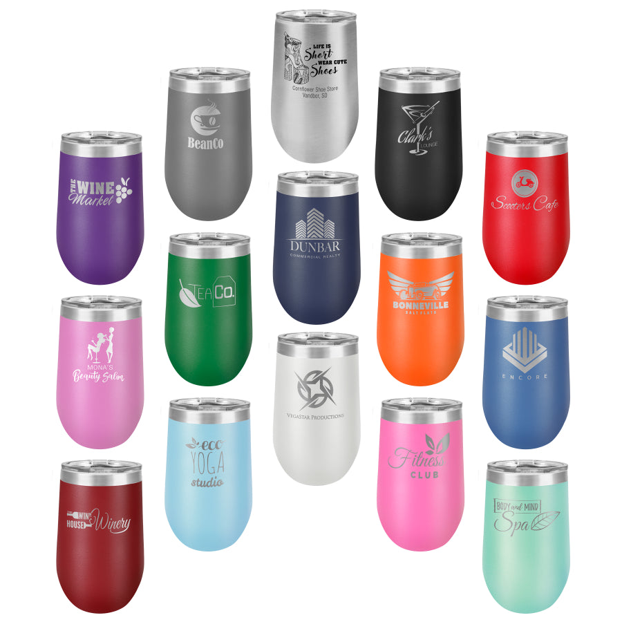 Insulated Tumbler - 16oz. Stemless Wine