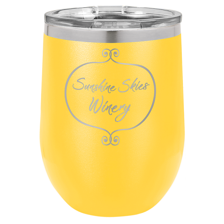 Insulated Tumbler - 12 oz. Stemless Wine