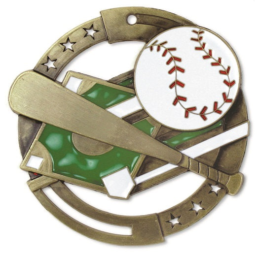 Baseball M3XL Medal