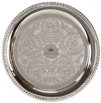 Chrome-Plated Tray