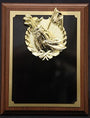 Plaque with Gold Golf Mount - 7" x 9"