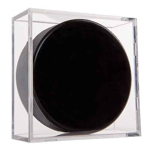 Clear Hockey Puck Display Case