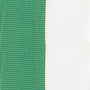 Neck Ribbon - Green & White