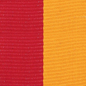 Neck Ribbon - Red & Gold