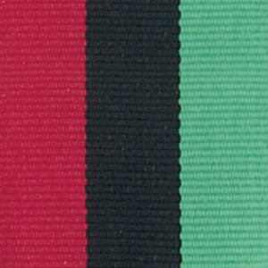 Neck Ribbon - Red, Black, & Green