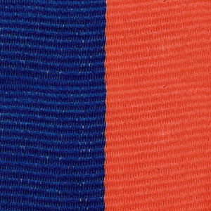 Neck Ribbon - Blue & Orange