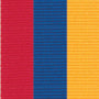 Neck Ribbon - Red, Blue, & Gold