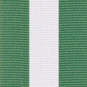 Neck Ribbon - Green, White, & Green