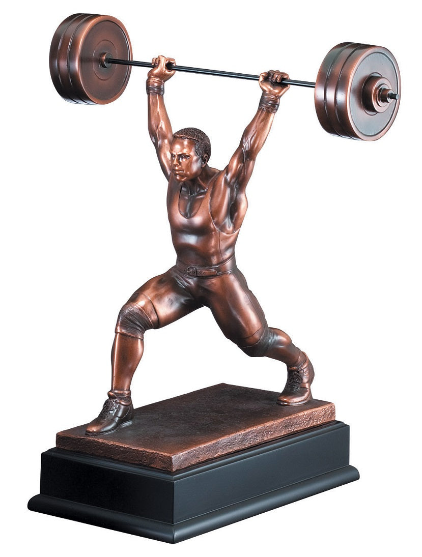 Weight Lifter Resin Male