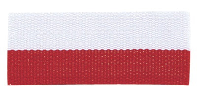 Neck Ribbon - Red & White