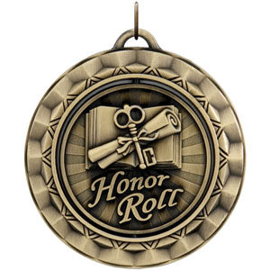 Spinner Medal - Honor Roll