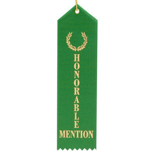 Honorable Mention Ribbon – BJs Trophy