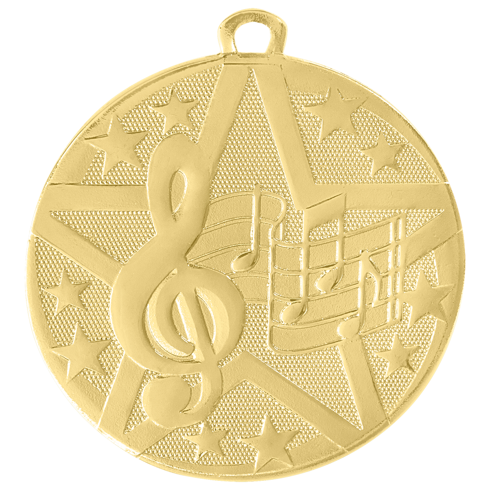 Superstar Medal - Music