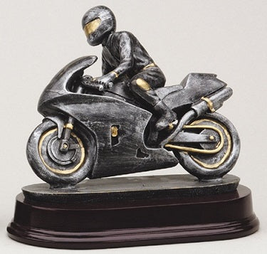 Racing Motorcycle, Silver